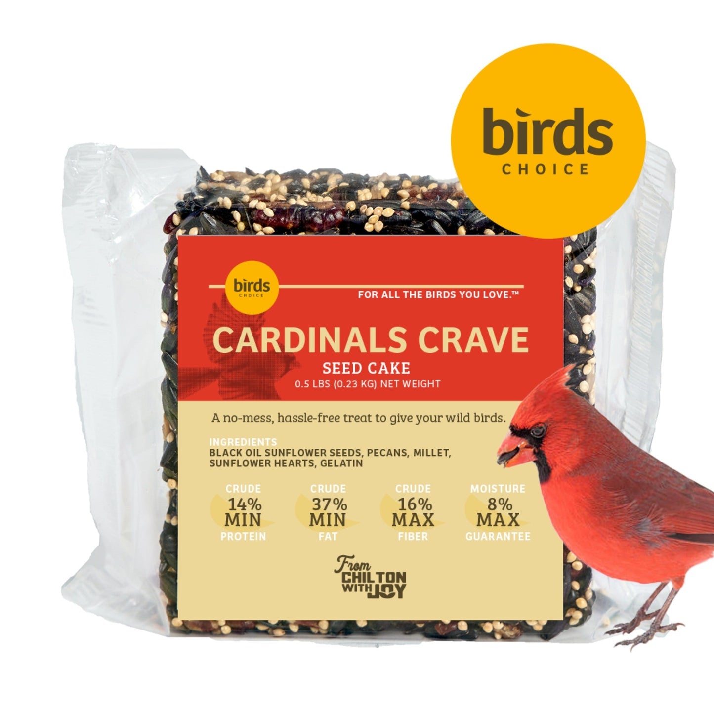 Cardinals Crave Seed Cake