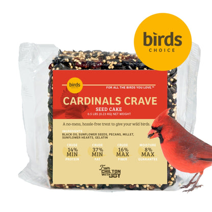 Cardinals Crave Seed Cake