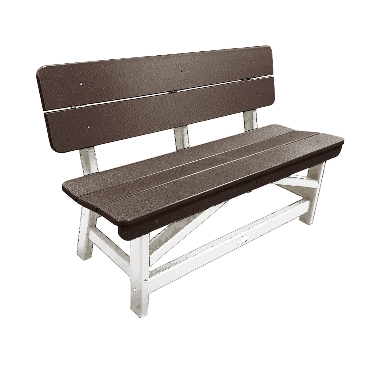 Classic Standard Dining Bench with Back