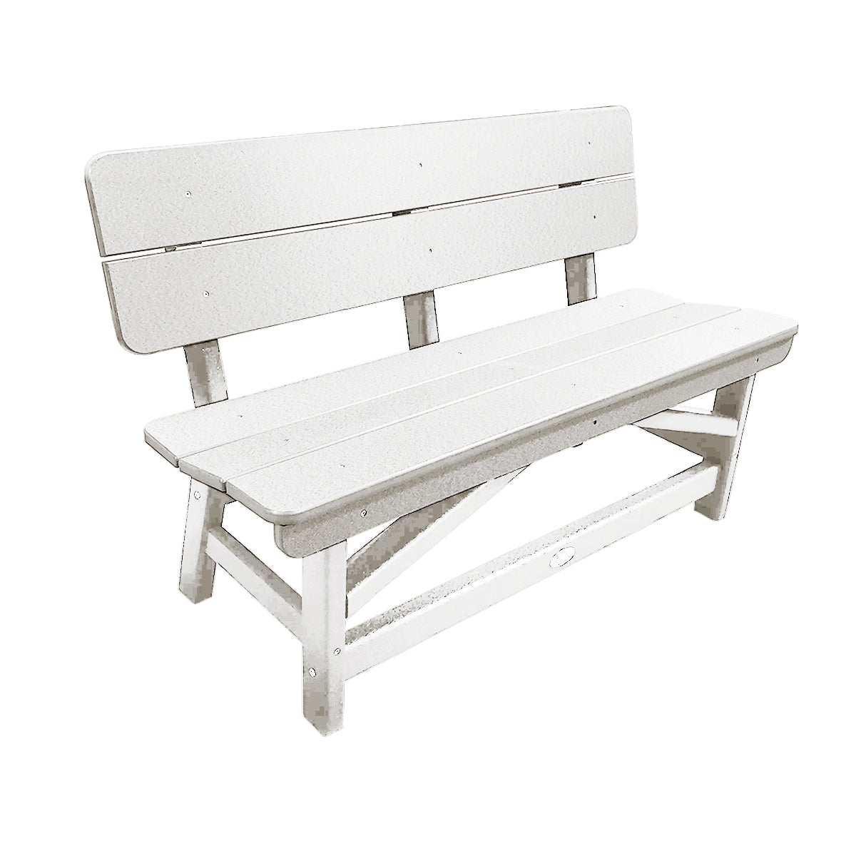 Classic Standard Dining Bench with Back