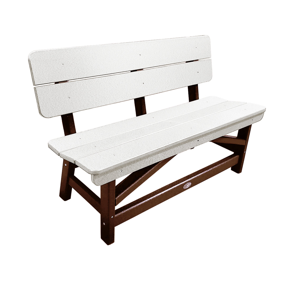 Classic Standard Dining Bench with Back