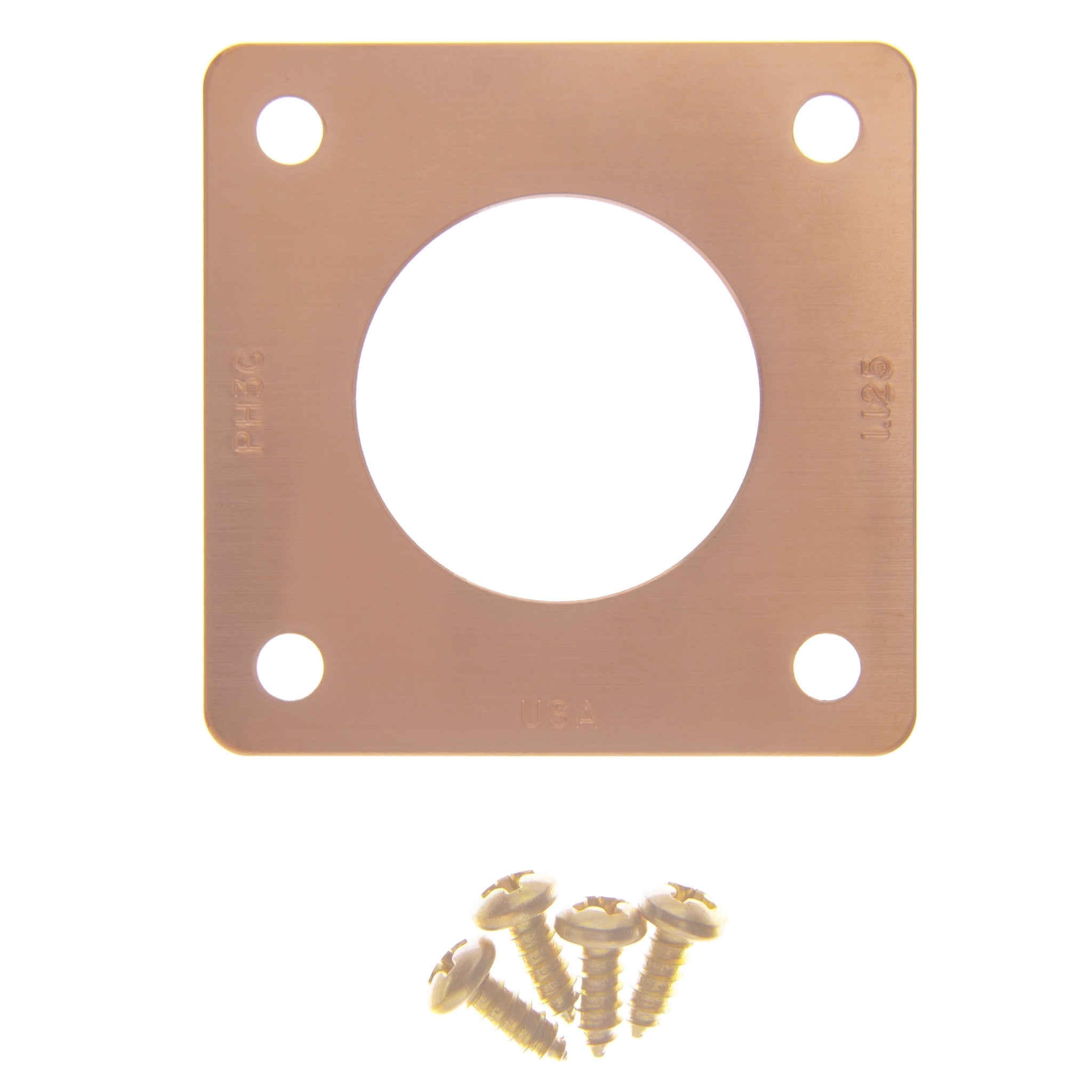 Copper Portal Predator Guard for Bird House 1.25