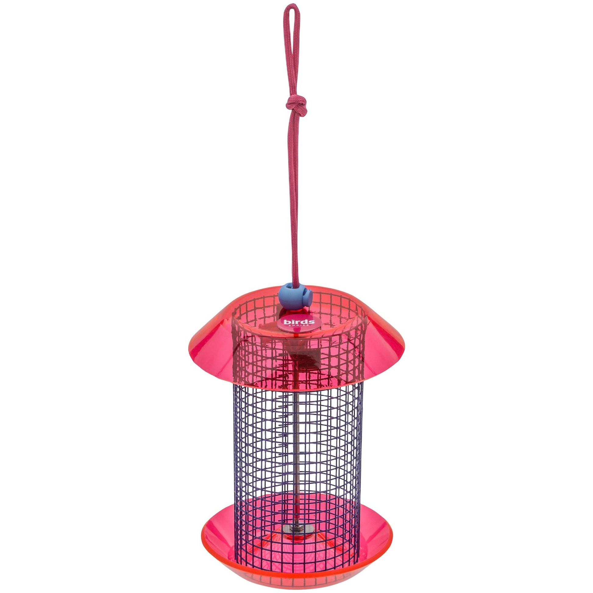 Small Sunflower Seed Feeder Color Pop Collection in Blue and Fuchsia - Birds Choice