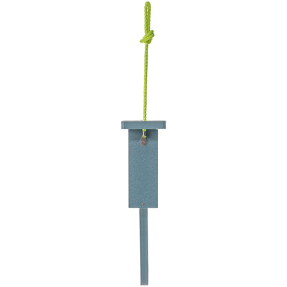 Suet Feeder with Tail Prop Color Pop Collection in Lake Blue Recycled Plastic - Birds Choice