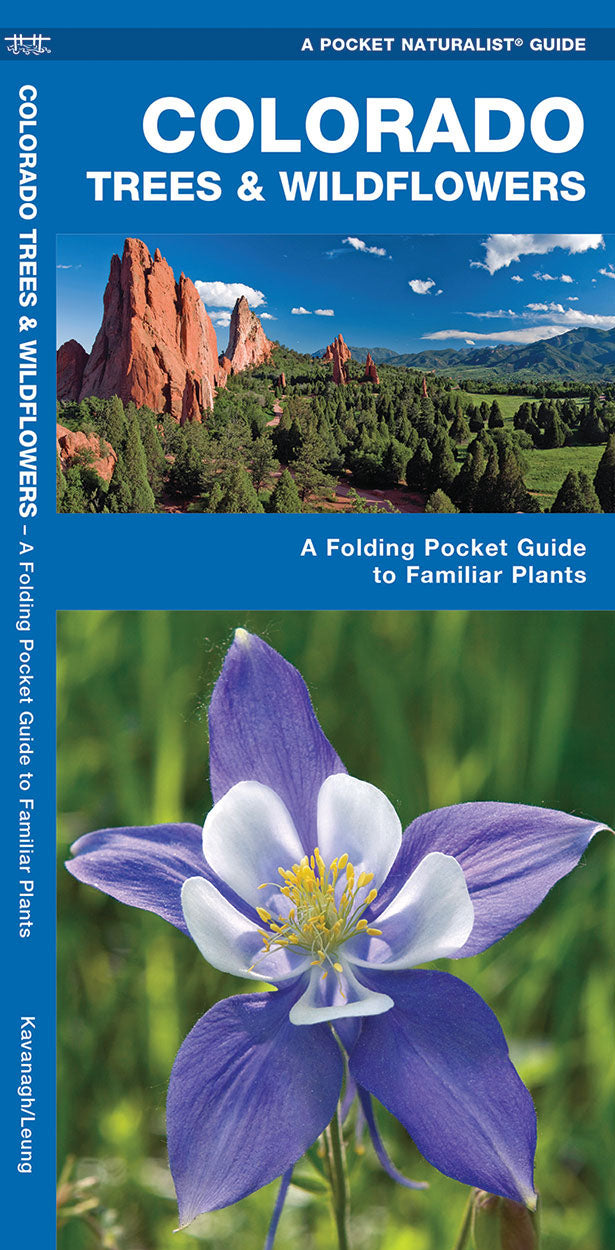 Colorado Trees & Wildflowers Pocket Guide Backyard Nature Products