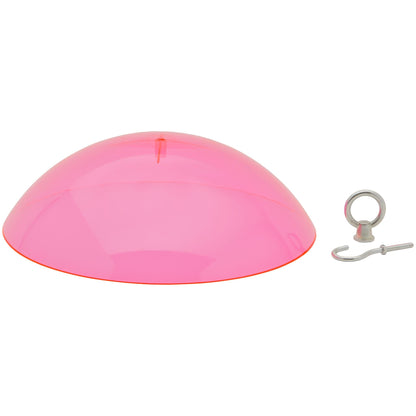 Protective Cover for Hanging Bird Feeder in Fuchsia - Birds Choice