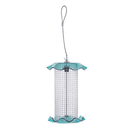 Blue Songbird Feeder