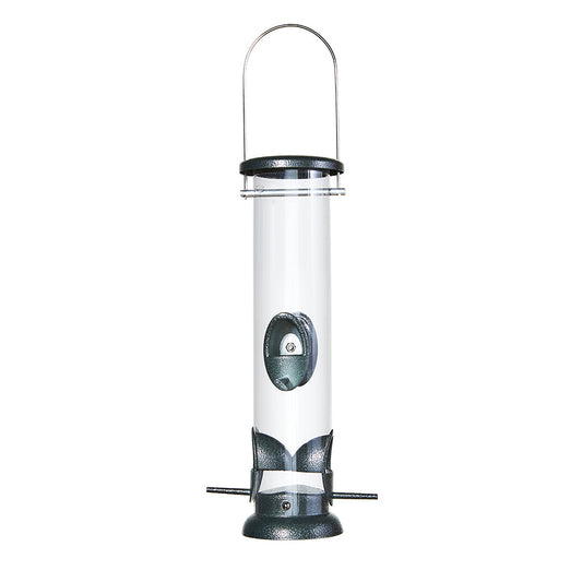 Large Economy Tube Bird Feeder with 4 Ports - Birds Choice