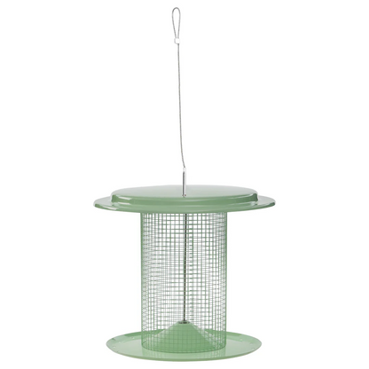 Modern Farmhouse Sunflower Seed Bird Feeder in Sage Green