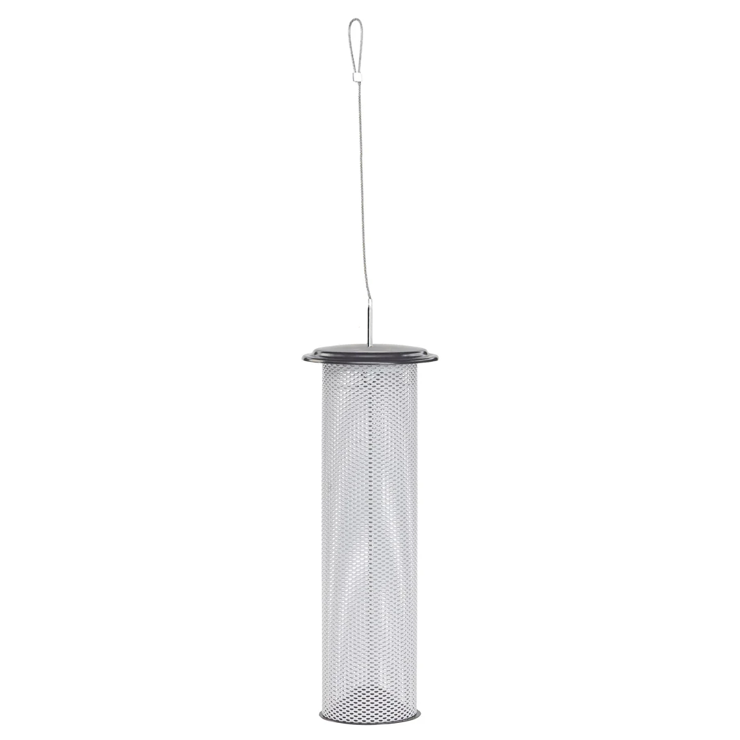 Modern Farmhouse Finch Feeder in Black and White