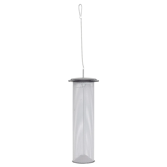 Modern Farmhouse Finch Feeder in Black and White