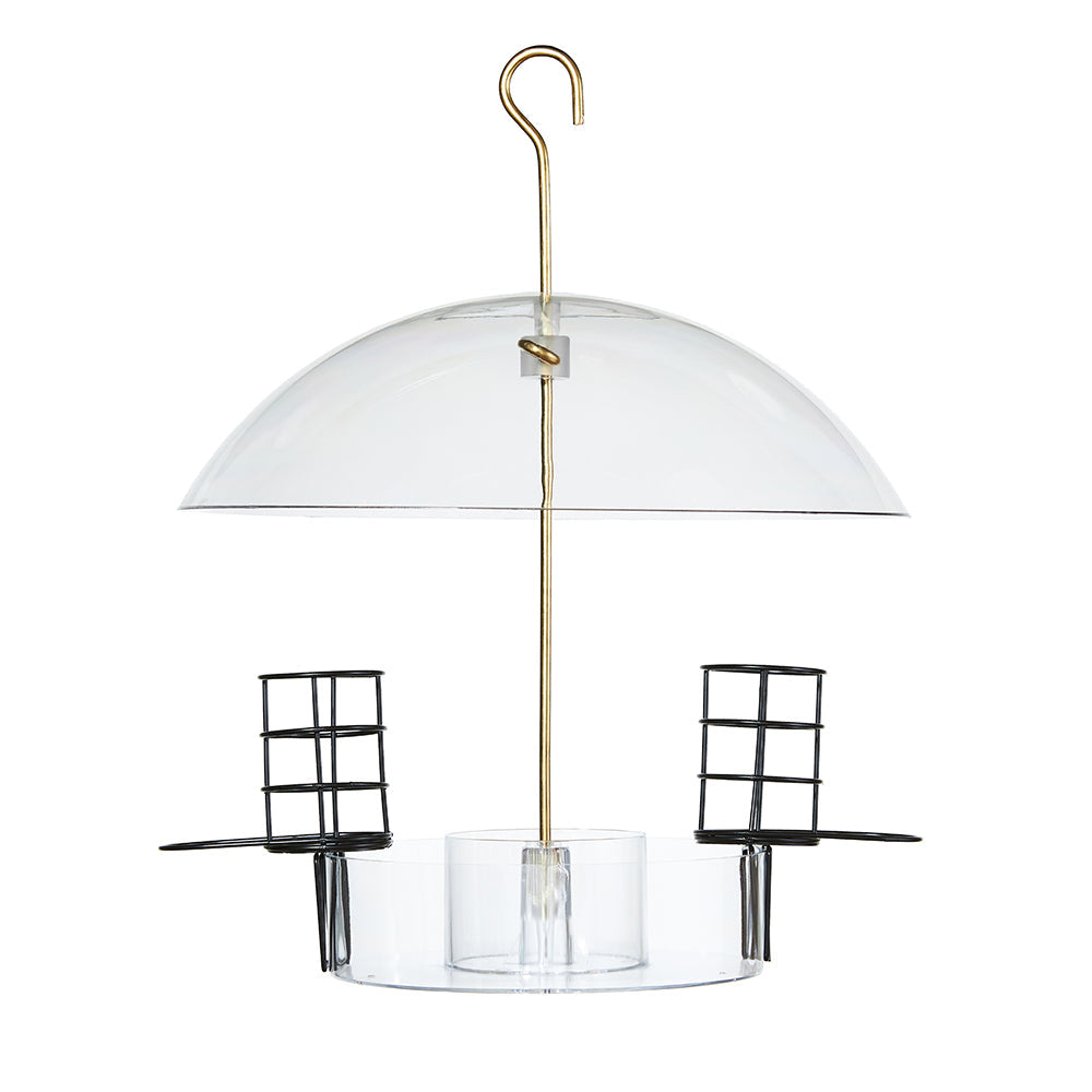 Supper Dome Bird Feeder for Seed Suet and Mealworms - Birds Choice
