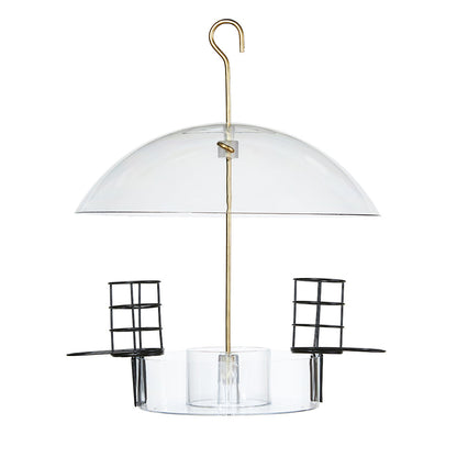Supper Dome Bird Feeder for Seed Suet and Mealworms - Birds Choice