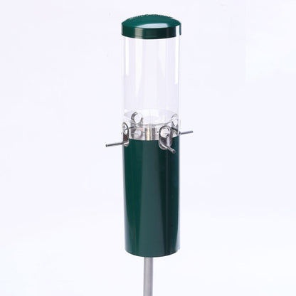 Squirrel Proof Classic Bird Feeder with Pole and Squirrel Baffle