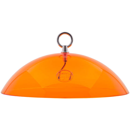 Protective Cover for Hanging Bird Feeder in Orange