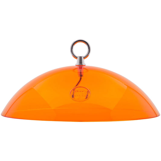 Protective Cover for Hanging Bird Feeder in Orange