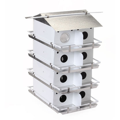 Purple Martin House Coates Round Entrance Holes 4 Floor 16 Room Assembled - Birds Choice