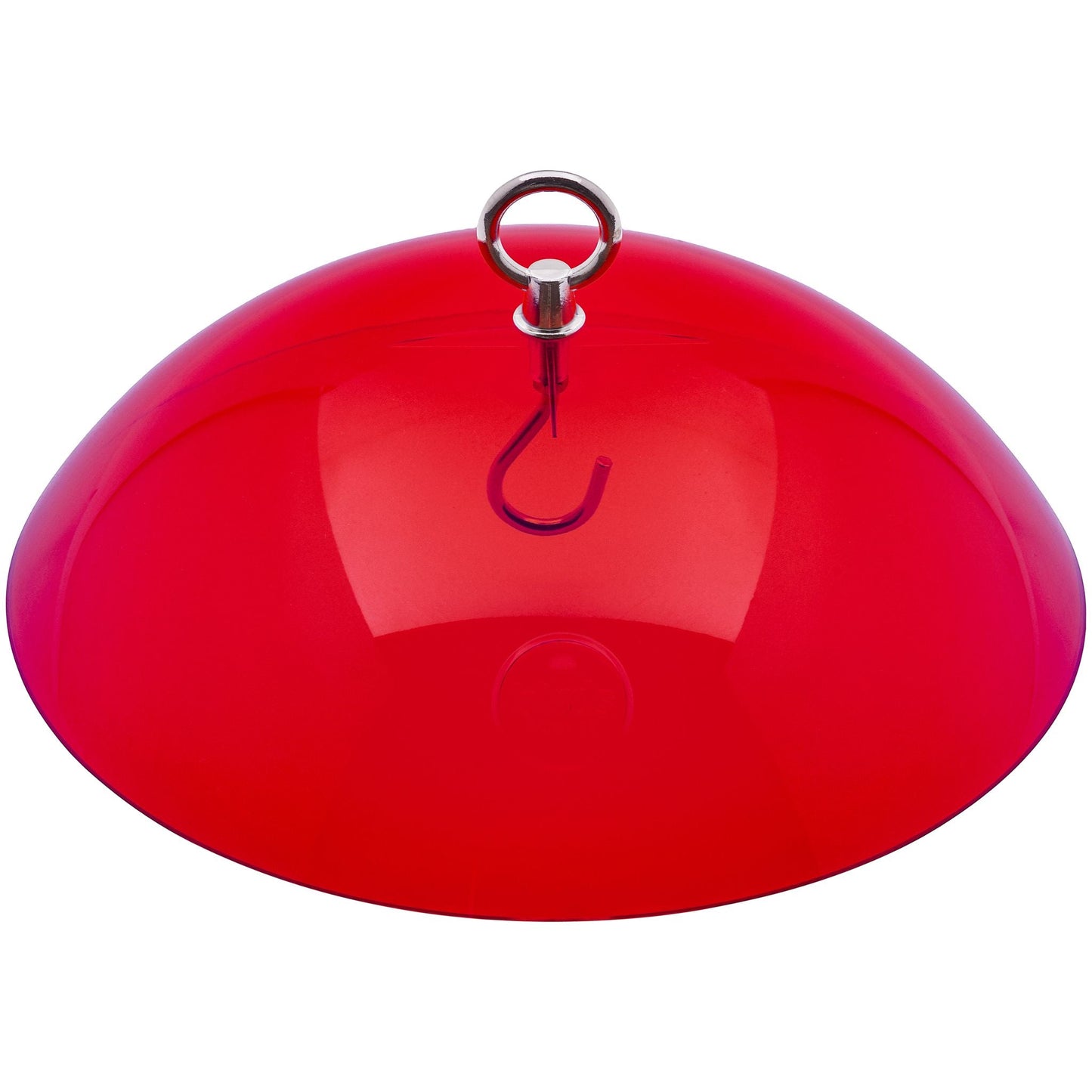 Protective Cover for Hanging Bird Feeder in Red