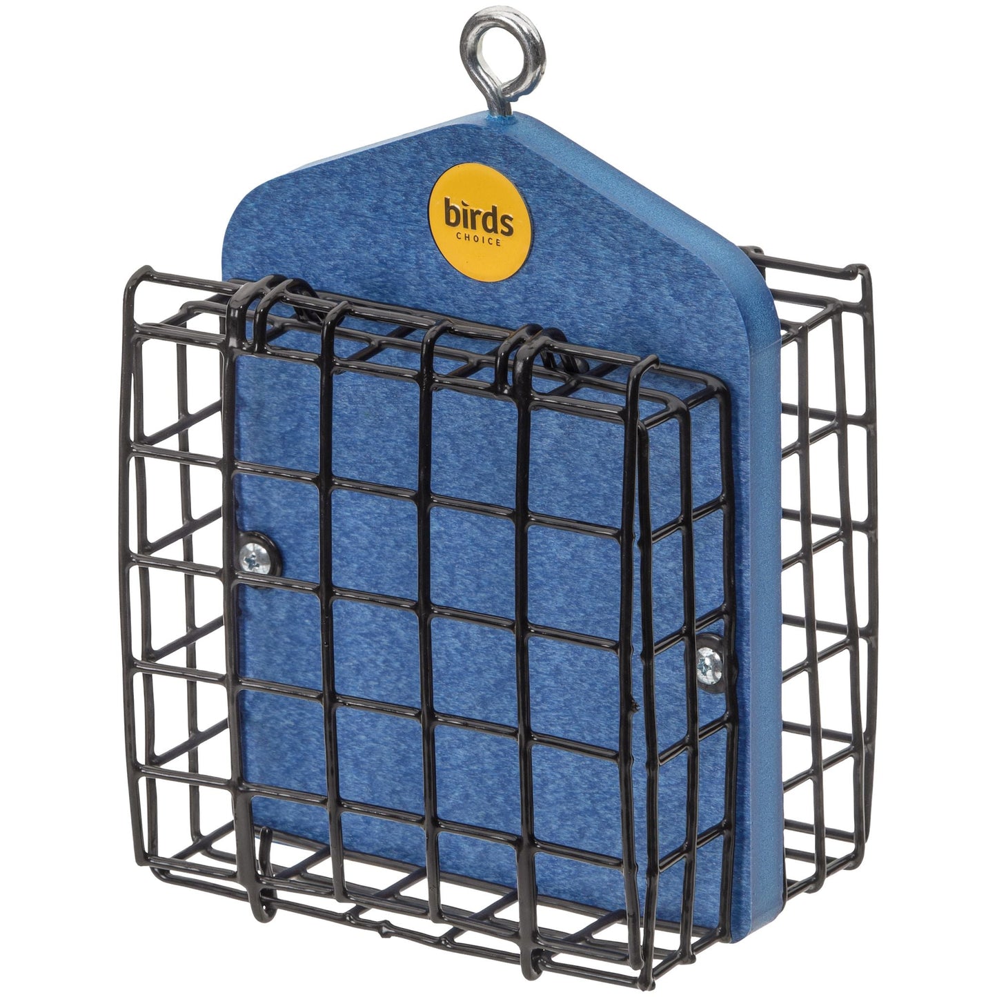 Suet Feeder for Two Cakes in Deep Blue Recycled Plastic - Birds Choice