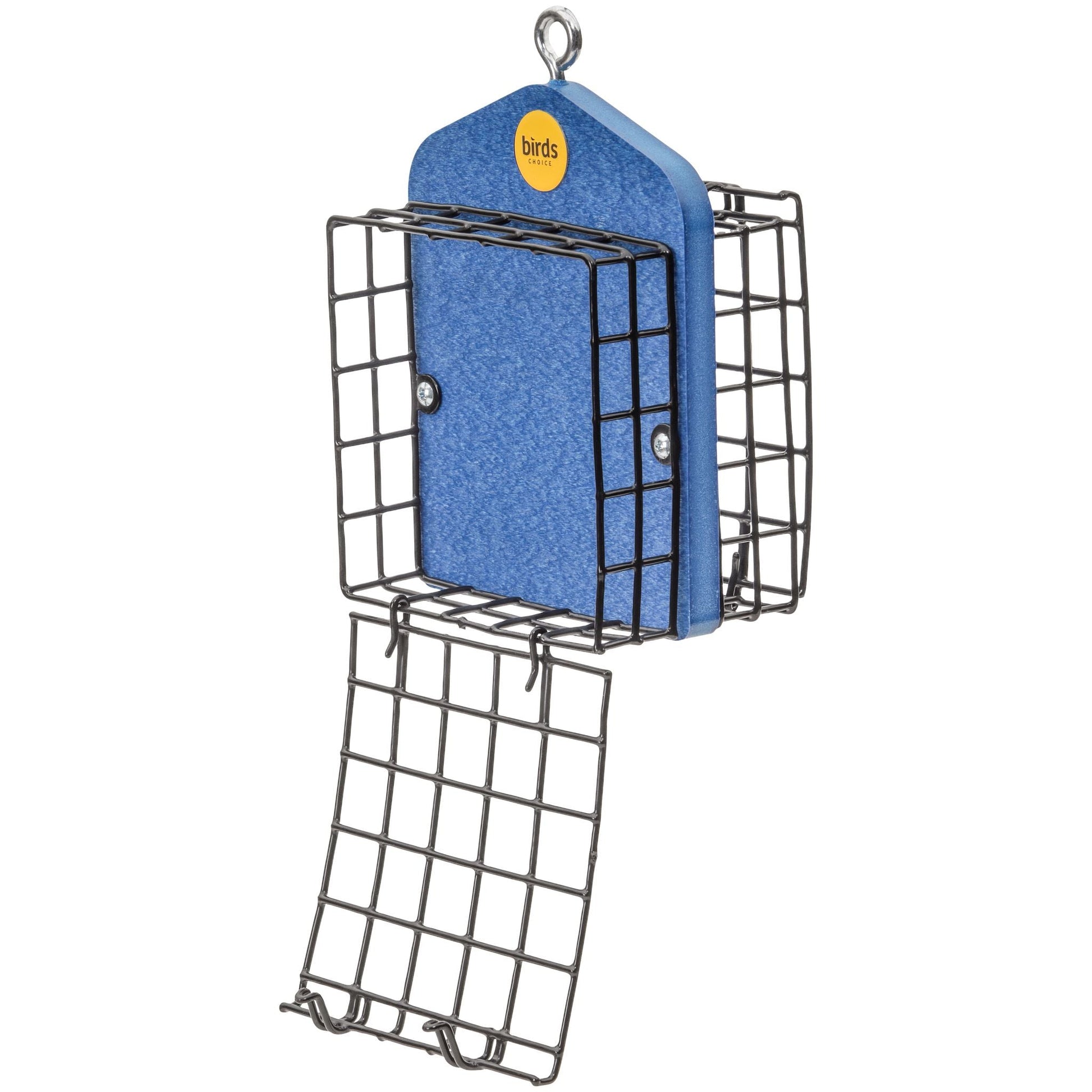 Suet Feeder for Two Cakes in Deep Blue Recycled Plastic - Birds Choice