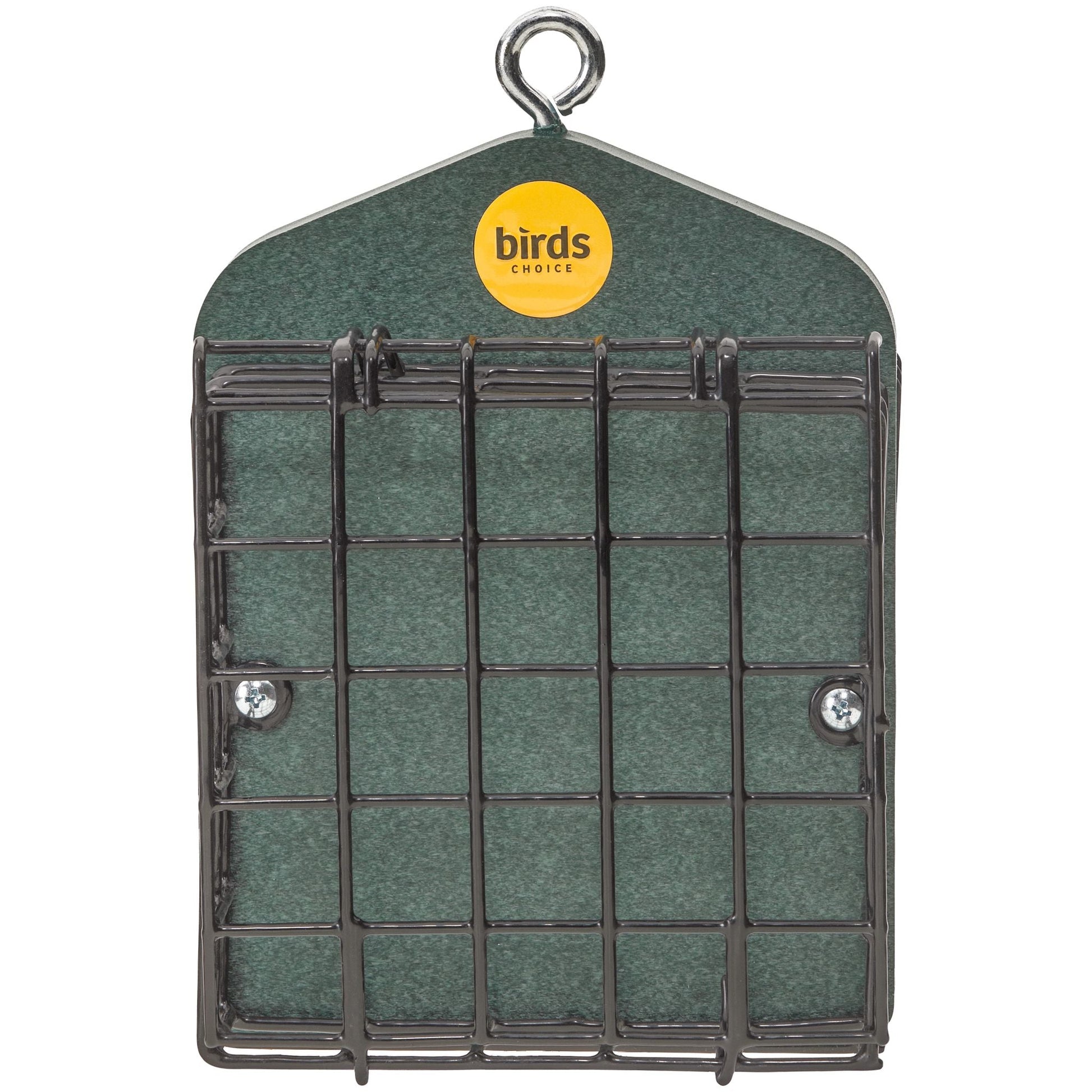 Suet Feeder for Two Cakes in Evergreen Recycled Plastic - Birds Choice