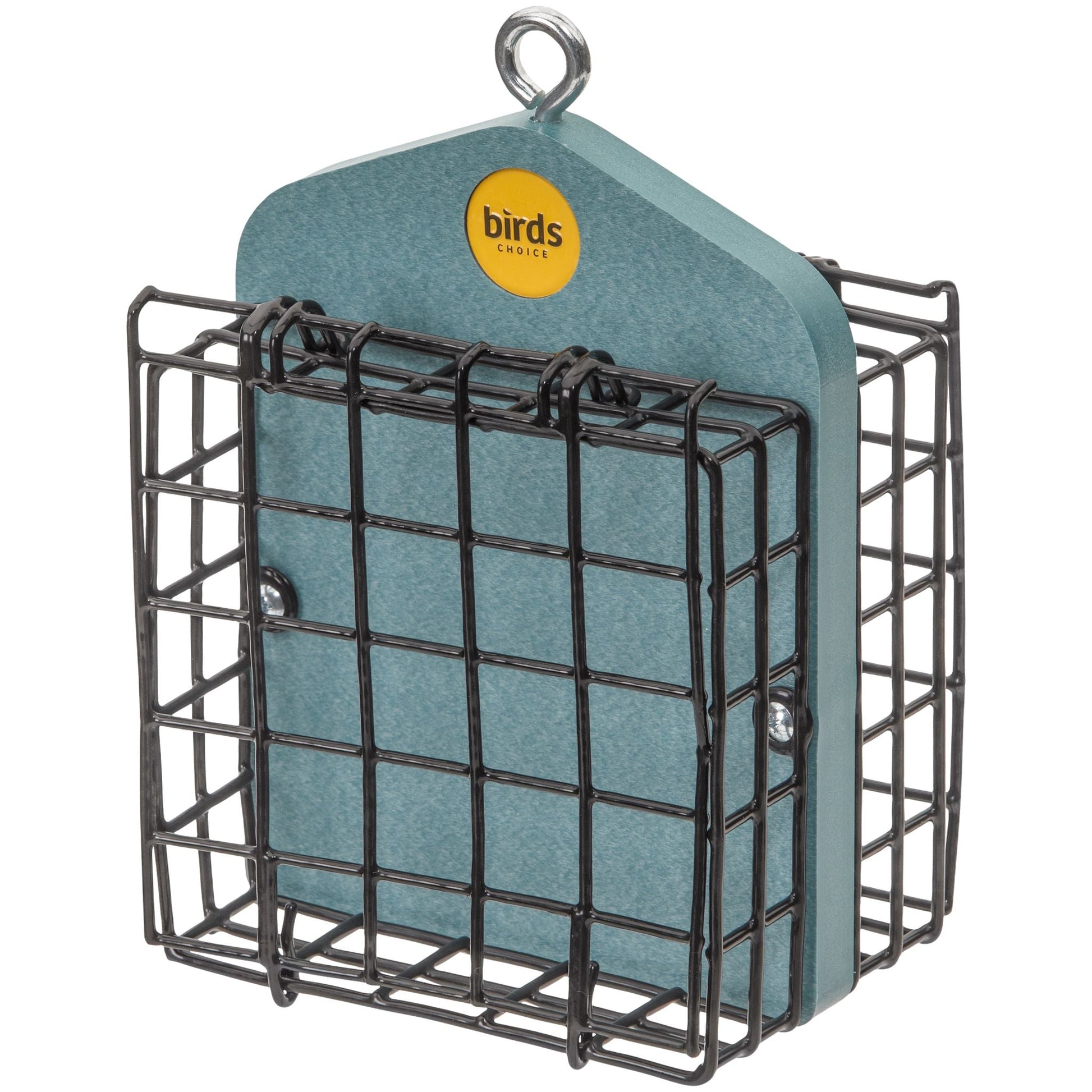 Suet Feeder for Two Cakes in Lake Blue Recycled Plastic - Birds Choice