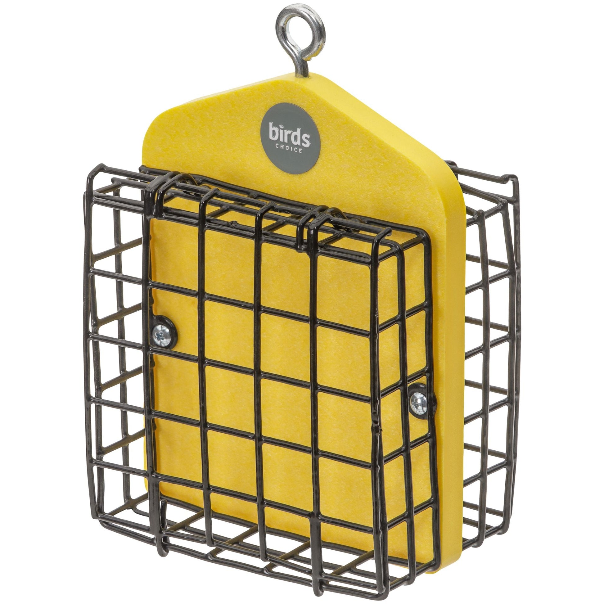 Suet Feeder for Two Cakes in Yellow Recycled Plastic - Birds Choice