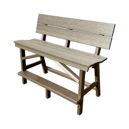 Stanton Standard Bar Height Bench with Back