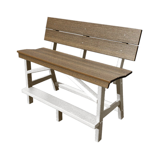 Stanton Standard Bar Height Bench with Back