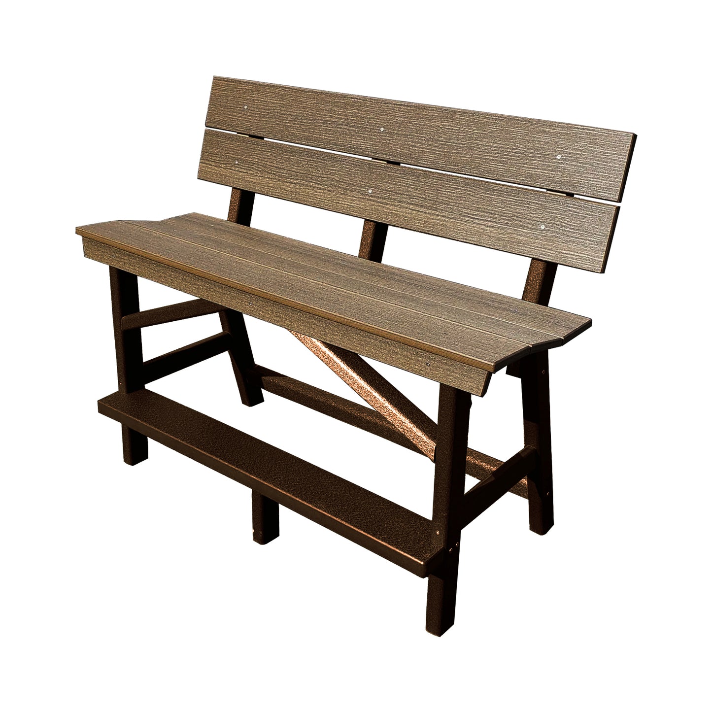 Stanton Standard Bar Height Bench with Back