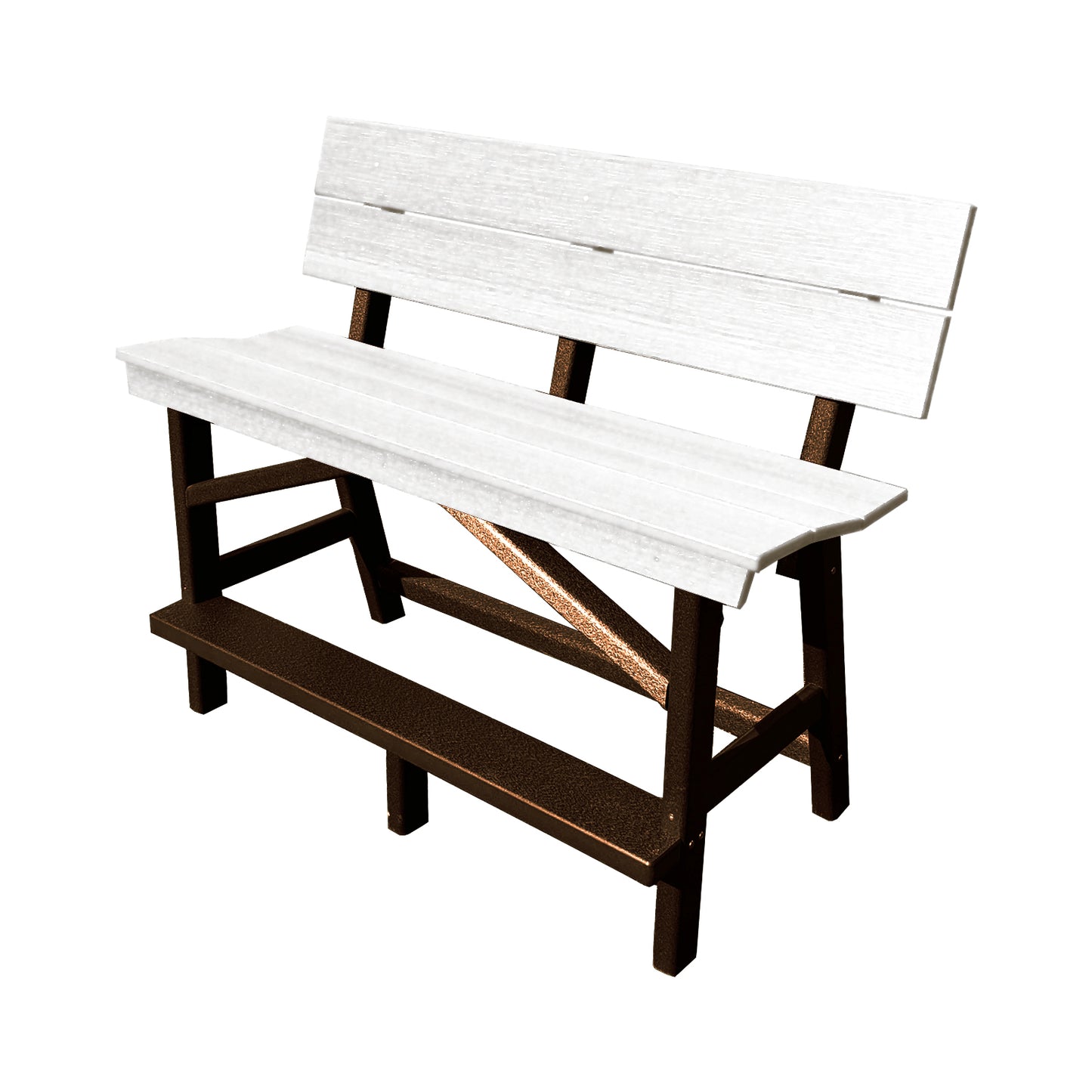 Stanton Standard Bar Height Bench with Back