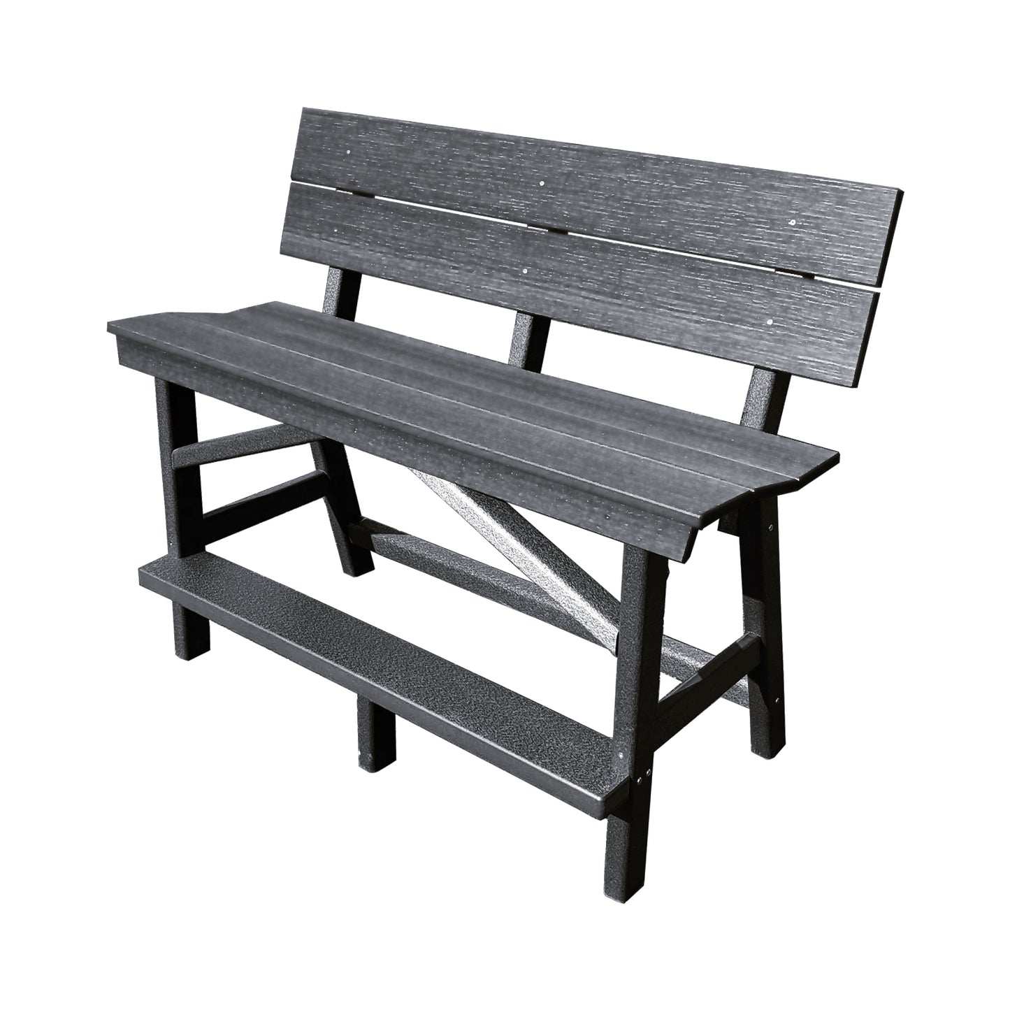 Stanton Standard Bar Height Bench with Back