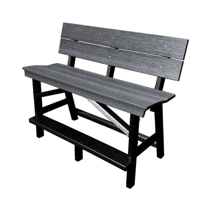 Stanton Standard Bar Height Bench with Back