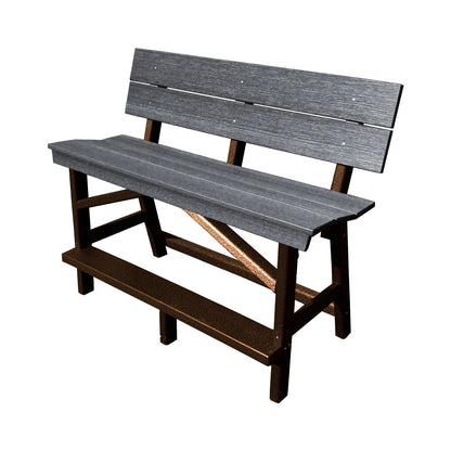 Stanton Standard Bar Height Bench with Back