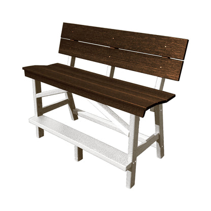 Stanton Standard Bar Height Bench with Back
