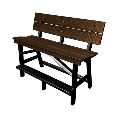 Stanton Standard Bar Height Bench with Back