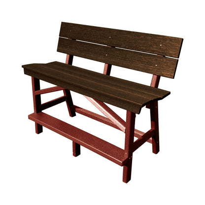 Stanton Standard Bar Height Bench with Back