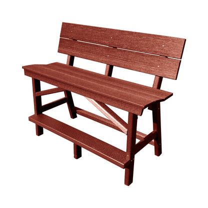 Stanton Standard Bar Height Bench with Back