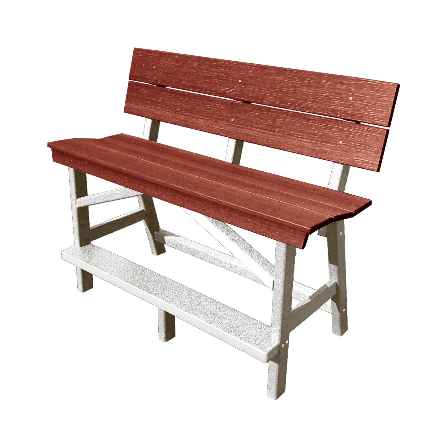 Stanton Standard Bar Height Bench with Back