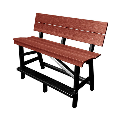 Stanton Standard Bar Height Bench with Back