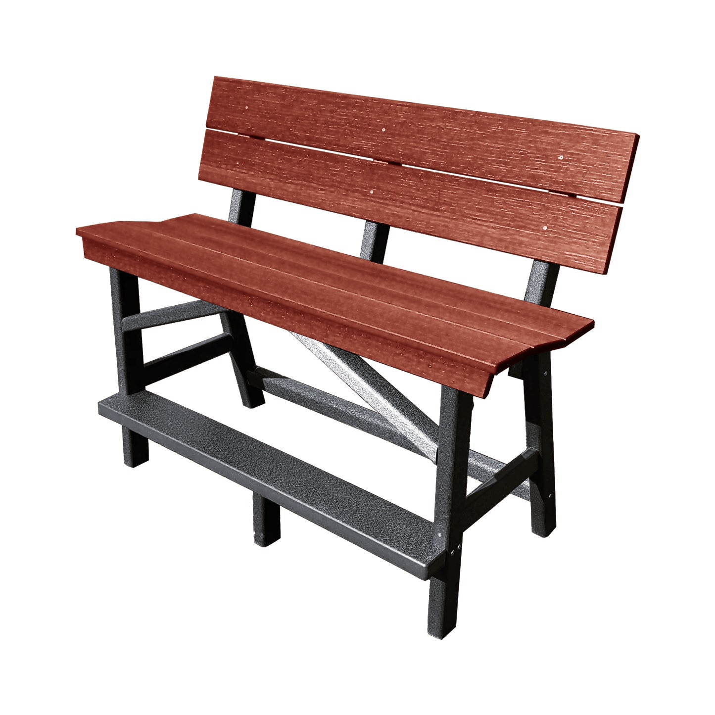 Stanton Standard Bar Height Bench with Back