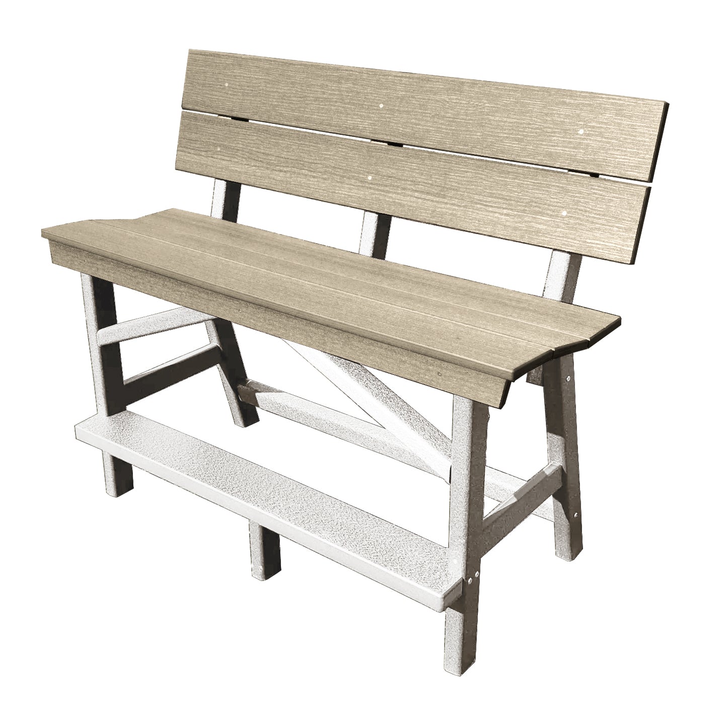 Stanton Standard Counter Height Bench with Back