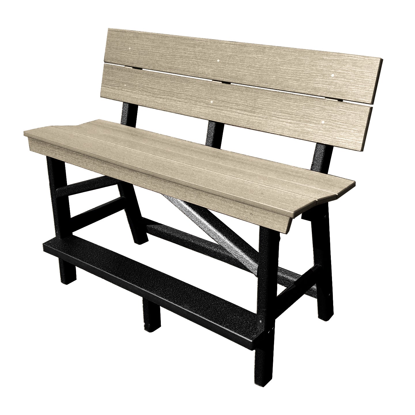 Stanton Standard Counter Height Bench with Back