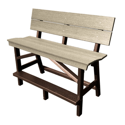 Stanton Standard Counter Height Bench with Back