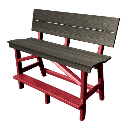 Stanton Standard Counter Height Bench with Back