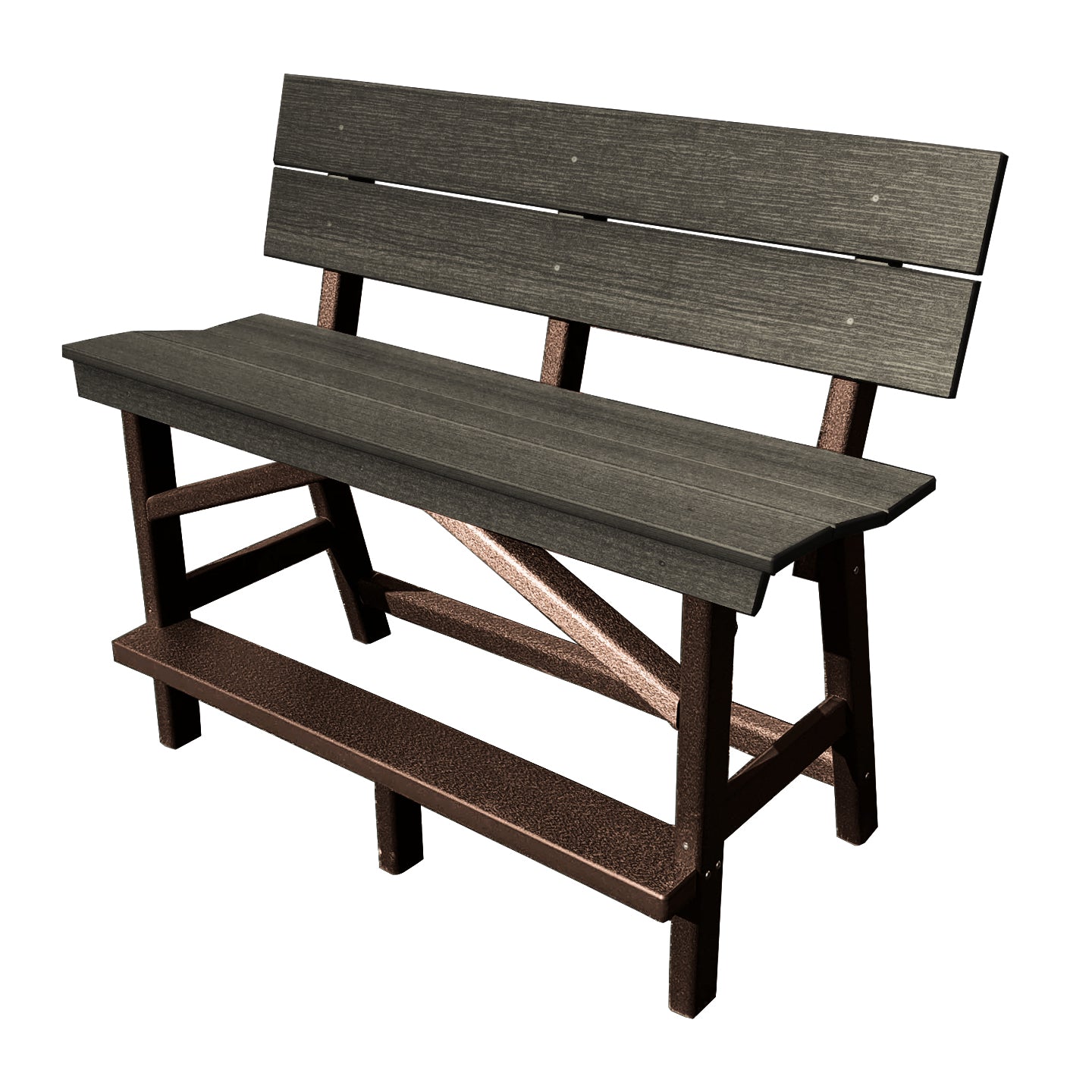 Stanton Standard Counter Height Bench with Back
