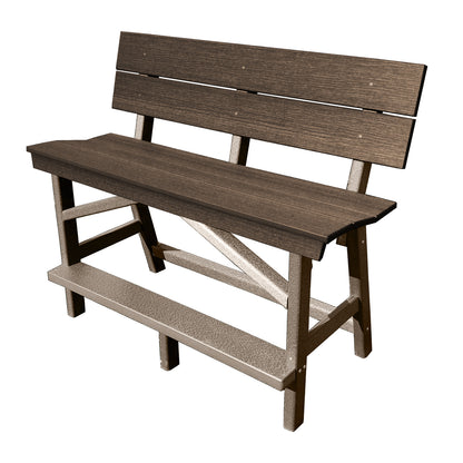 Stanton Standard Counter Height Bench with Back