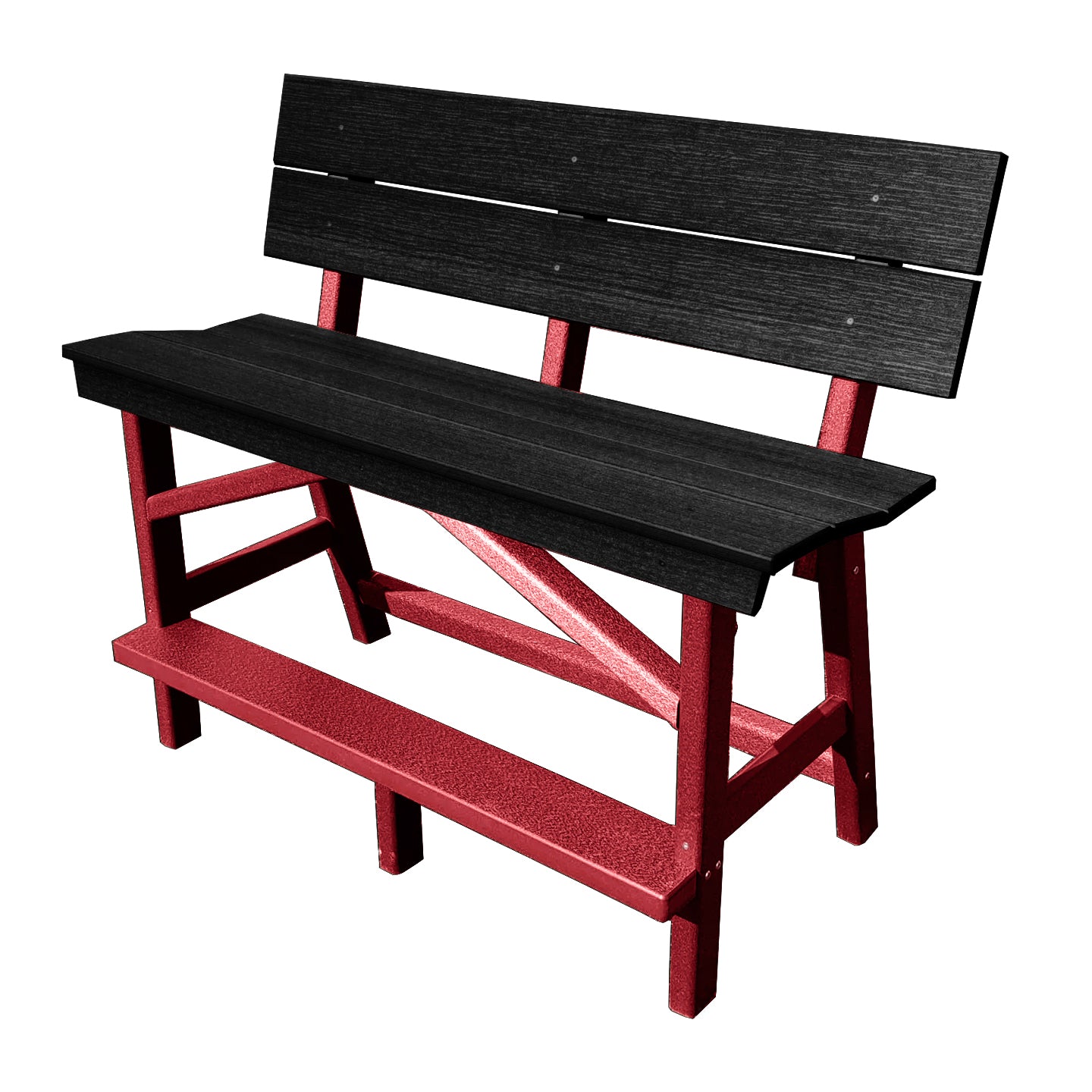 Stanton Standard Counter Height Bench with Back