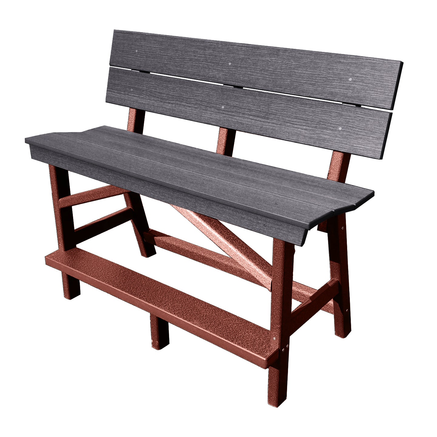 Stanton Standard Counter Height Bench with Back