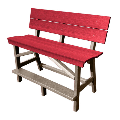 Stanton Standard Counter Height Bench with Back